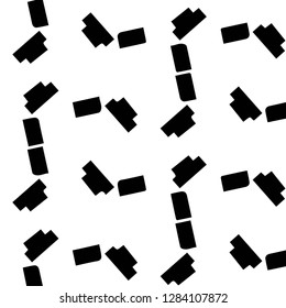 Abstract vector monochrome background. Halftone illustration pattern