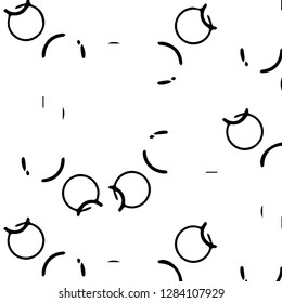 Abstract vector monochrome background. Halftone illustration pattern