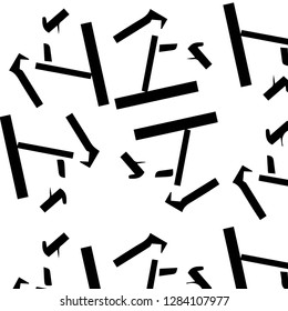 Abstract vector monochrome background. Halftone illustration pattern