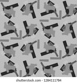 Abstract vector monochrome background. Halftone illustration pattern