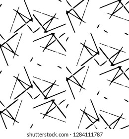 Abstract vector monochrome background. Halftone illustration pattern