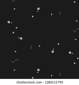 Abstract vector monochrome background. Halftone illustration pattern