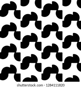 Abstract vector monochrome background. Halftone illustration pattern