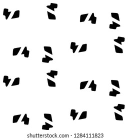 Abstract vector monochrome background. Halftone illustration pattern
