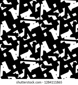 Abstract vector monochrome background. Halftone illustration pattern