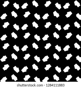Abstract vector monochrome background. Halftone illustration pattern