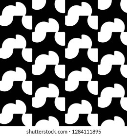 Abstract vector monochrome background. Halftone illustration pattern