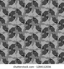 Abstract vector monochrome background. Halftone illustration pattern