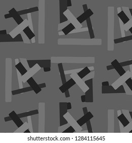 Abstract vector monochrome background. Halftone illustration pattern
