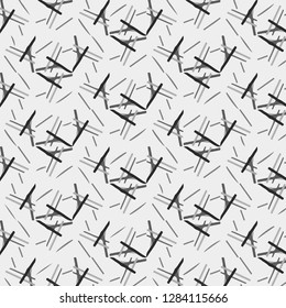 Abstract vector monochrome background. Halftone illustration pattern