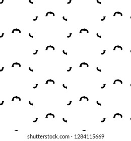 Abstract vector monochrome background. Halftone illustration pattern