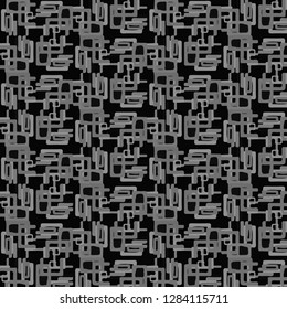 Abstract vector monochrome background. Halftone illustration pattern