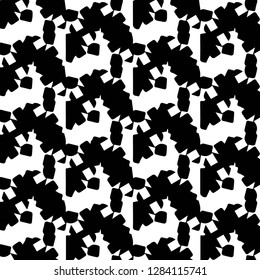 Abstract vector monochrome background. Halftone illustration pattern