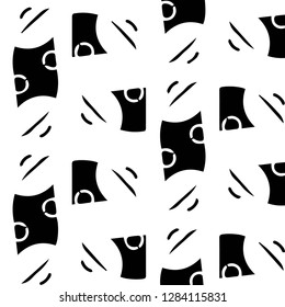 Abstract vector monochrome background. Halftone illustration pattern