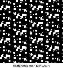 Abstract vector monochrome background. Halftone illustration pattern