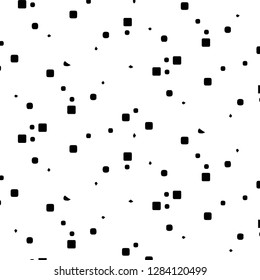 Abstract vector monochrome background. Halftone illustration pattern