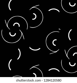 Abstract vector monochrome background. Halftone illustration pattern