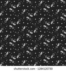 Abstract vector monochrome background. Halftone illustration pattern