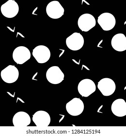 Abstract vector monochrome background. Halftone illustration pattern