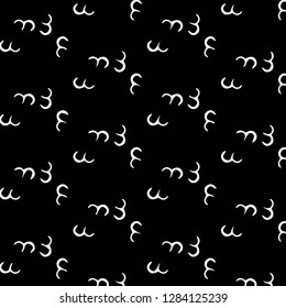 Abstract vector monochrome background. Halftone illustration pattern