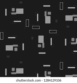 Abstract vector monochrome background. Halftone illustration pattern