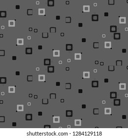 Abstract vector monochrome background. Halftone illustration pattern