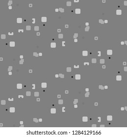 Abstract vector monochrome background. Halftone illustration pattern