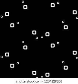 Abstract vector monochrome background. Halftone illustration pattern