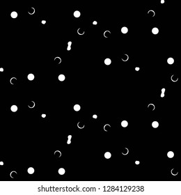 Abstract vector monochrome background. Halftone illustration pattern