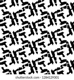 Abstract vector monochrome background. Halftone illustration pattern