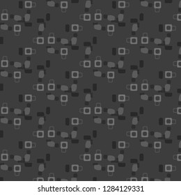 Abstract vector monochrome background. Halftone illustration pattern