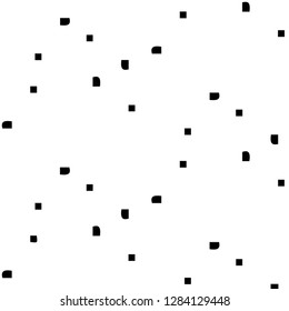 Abstract vector monochrome background. Halftone illustration pattern