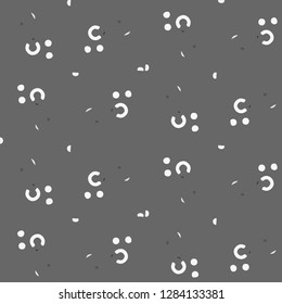 Abstract vector monochrome background. Halftone illustration pattern
