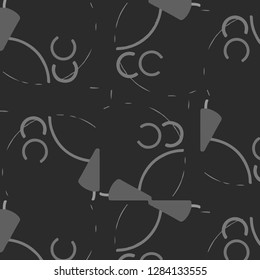 Abstract vector monochrome background. Halftone illustration pattern