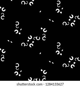 Abstract vector monochrome background. Halftone illustration pattern
