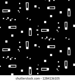 Abstract vector monochrome background. Halftone illustration pattern