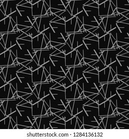 Abstract vector monochrome background. Halftone illustration pattern