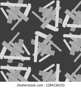 Abstract vector monochrome background. Halftone illustration pattern