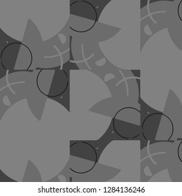 Abstract vector monochrome background. Halftone illustration pattern