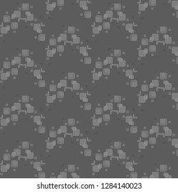 Abstract vector monochrome background. Halftone illustration pattern