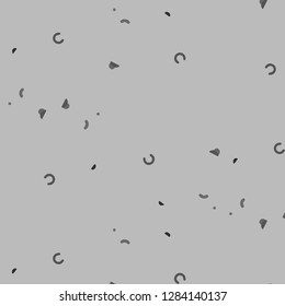 Abstract vector monochrome background. Halftone illustration pattern