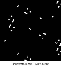 Abstract vector monochrome background. Halftone illustration pattern