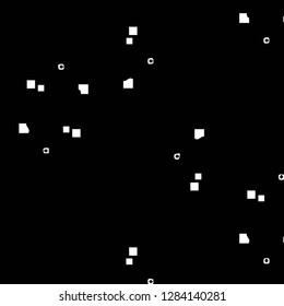 Abstract vector monochrome background. Halftone illustration pattern