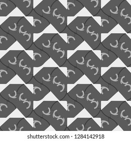 Abstract vector monochrome background. Halftone illustration pattern