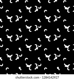 Abstract vector monochrome background. Halftone illustration pattern