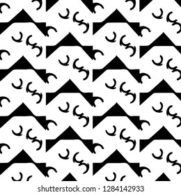 Abstract vector monochrome background. Halftone illustration pattern