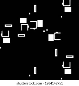 Abstract vector monochrome background. Halftone illustration pattern