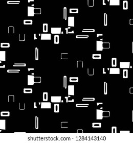 Abstract vector monochrome background. Halftone illustration pattern