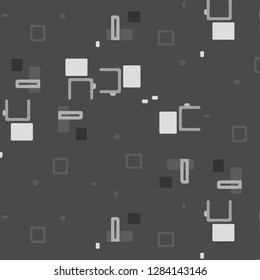 Abstract vector monochrome background. Halftone illustration pattern