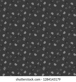 Abstract vector monochrome background. Halftone illustration pattern